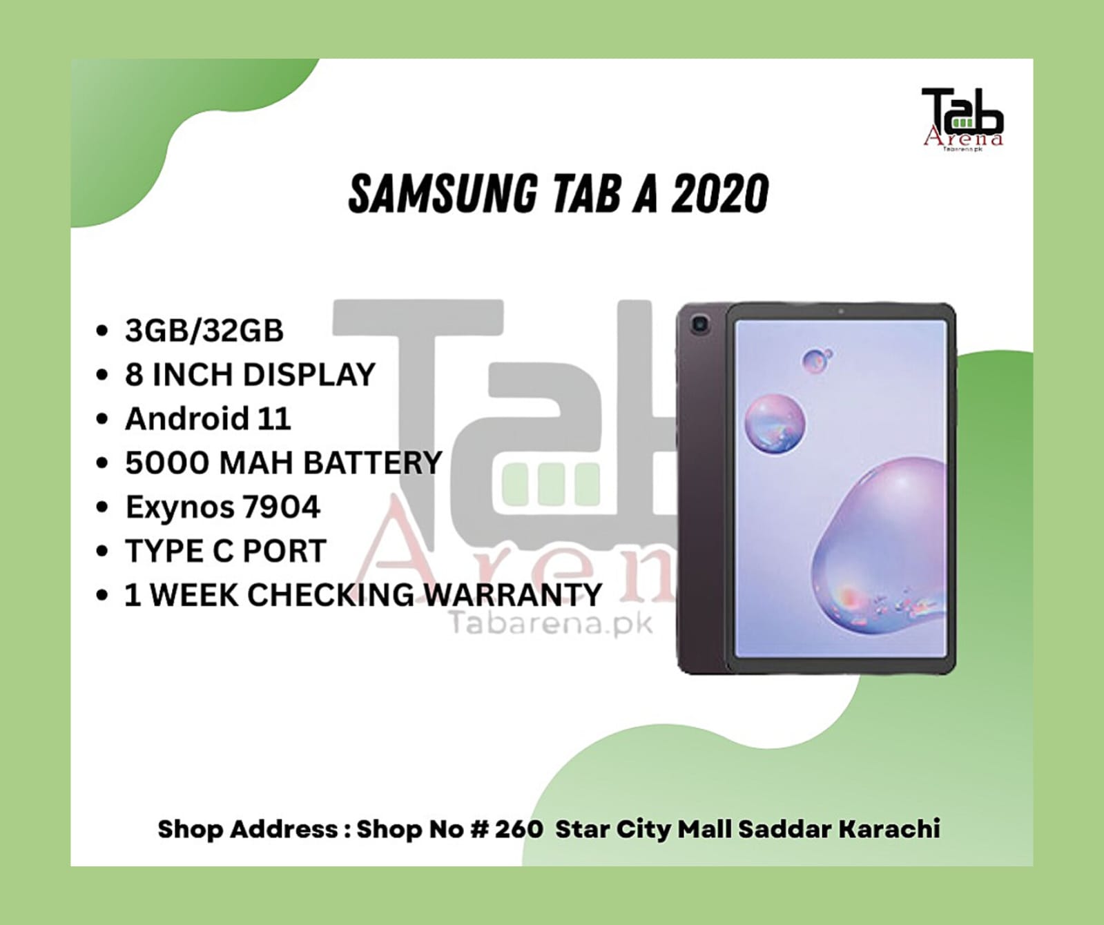 SAMSUNG GALAXY TAB A