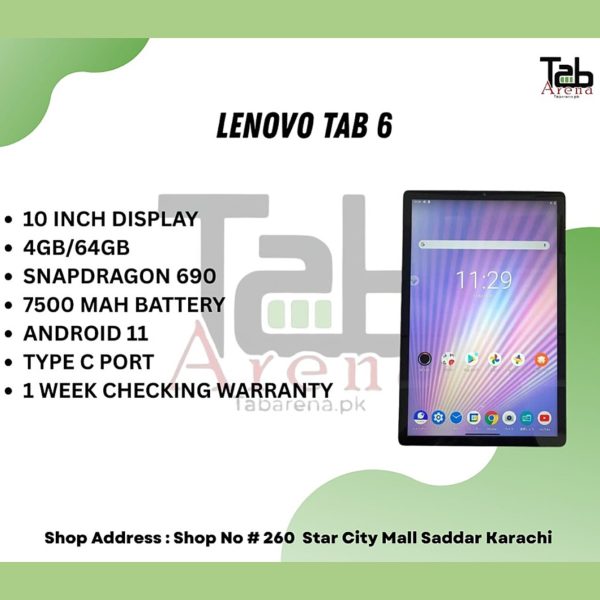 Lenovo tab 6