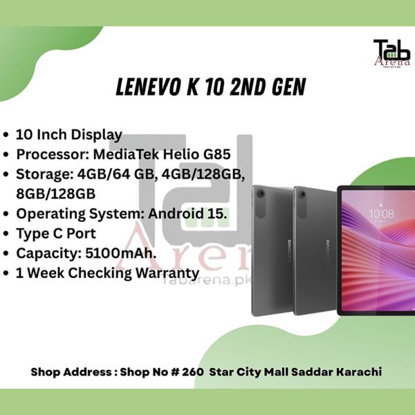 LENOVO K10 GEN 2