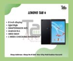 Lenovo Tab 4  I  2GB RAM  I  16GB STORAGE  I  SNAPDRAGON PROCESSOR